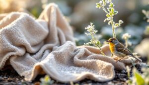 How to reuse old towels as winter wildlife protectors