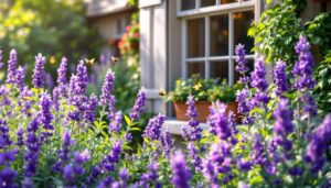 A gardener explains how planting lavender near windows improves sleep and deters insects naturally