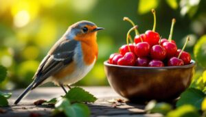 American Robins Go Wild for This Superfood: it's Likely in Your Cupboard