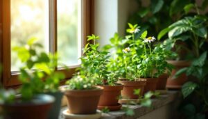 Why starting a herb garden indoors can provide fresh anti-stress remedies like chamomile tea on demand