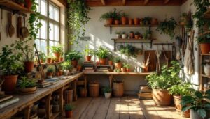 The Potting Shed: how to balance a hard working space with nostalgic charm