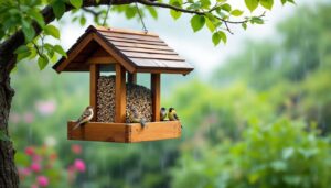 Gardeners are being urged to check their bird feeders before it rains – birds could be put in danger if you don’t