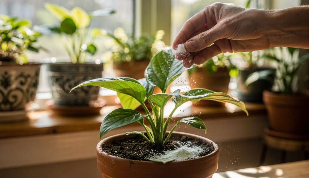 You should add baking soda to houseplants and here’s why