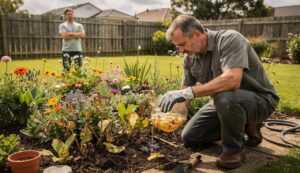 Banana peel vinegar sparks backyard war as gardeners swear it saves dying plants while experts warn it burns roots and neighbors fume over smell